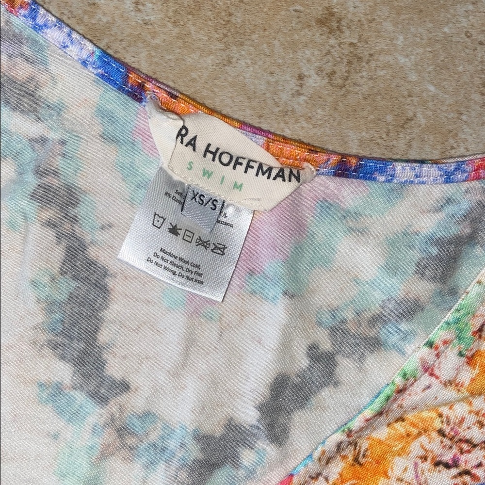 Mara Hoffman Rainbow Caftan Swim Cover up - Picture 6 of 7